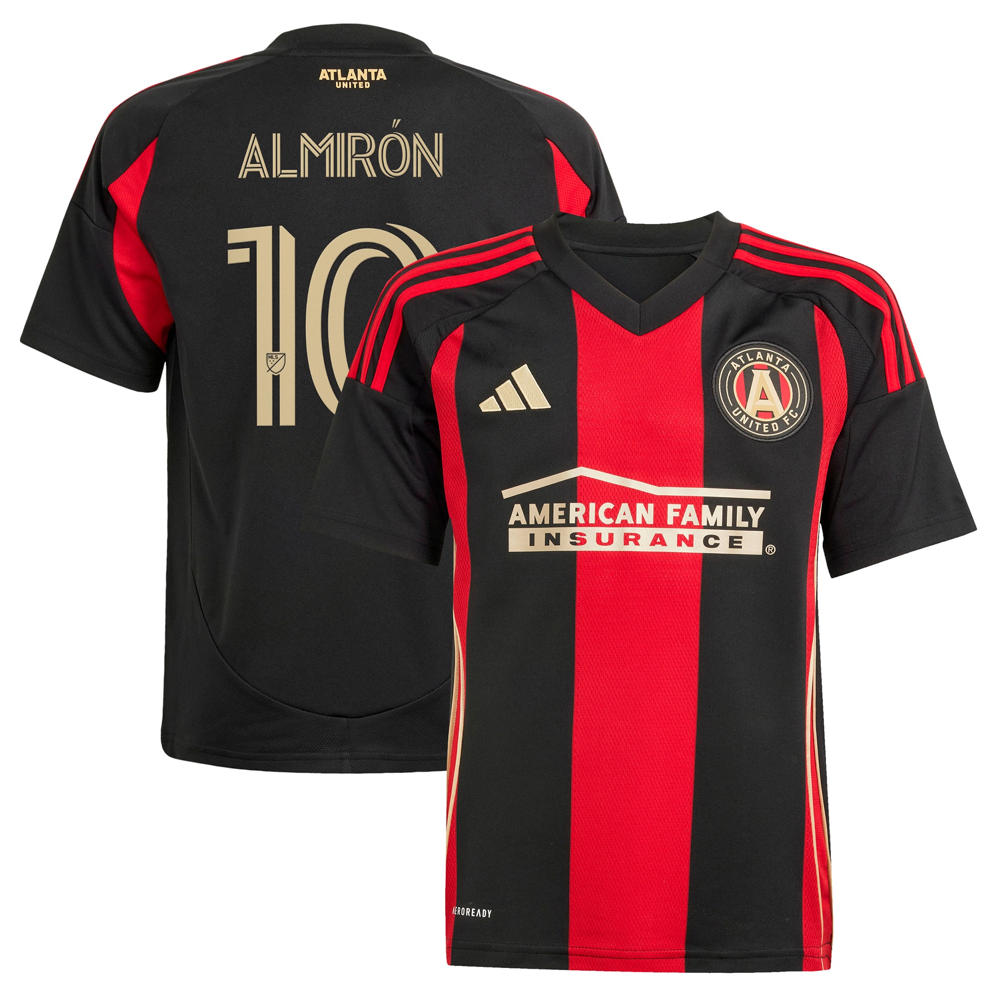 [LK] Miguel Almiron Atlanta United FC Youth 2025 The Connector Replica Player Jersey - Black