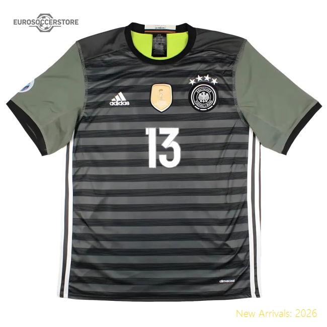 Germany 2016-17 Away Shirt (M) Muller #13 (Excellent)