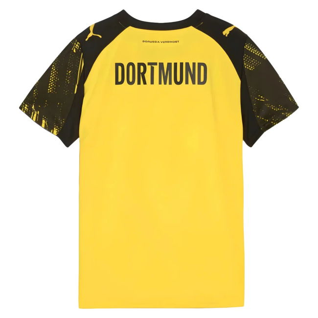 2025-2026 Borussia Dortmund Home Shirt for (Junior