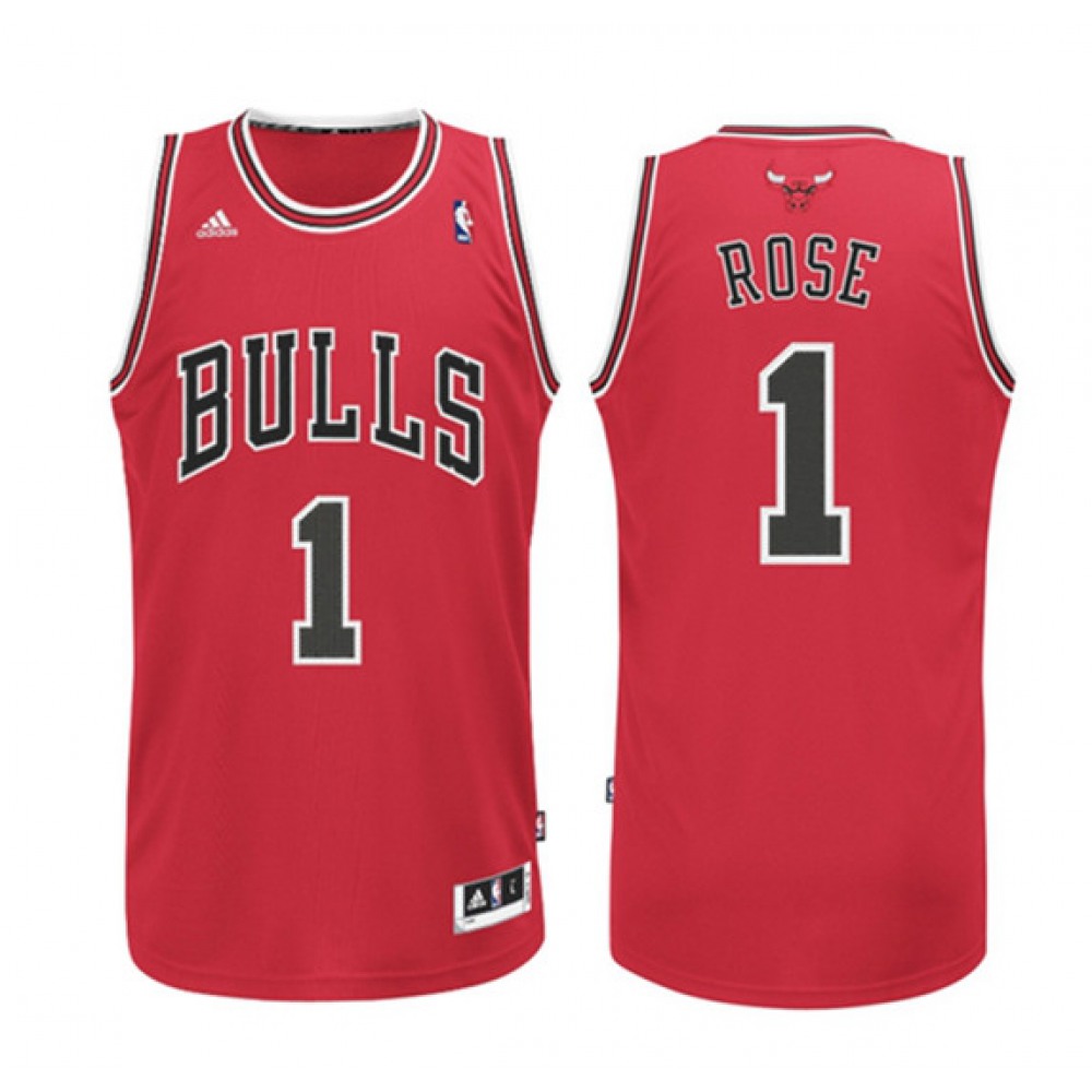 High-Quality Chicago Bulls 1 Jersey Red - Game Day Essential
