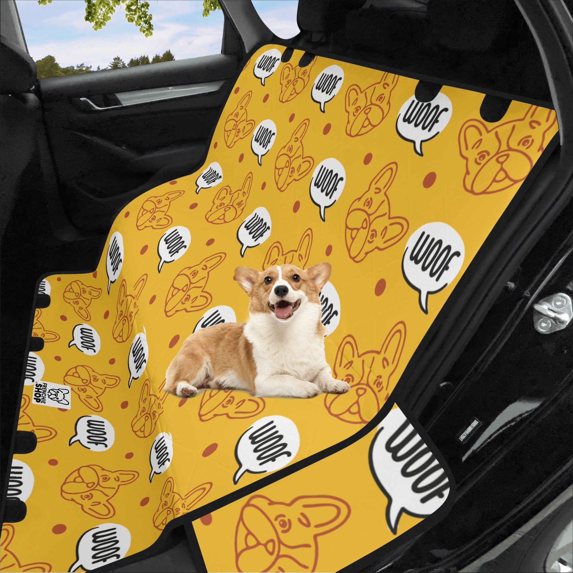Durable Dynamite - Car Pet Seat Covers For French Bulldog for French
