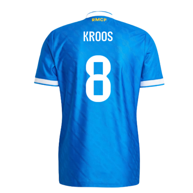 Official 2025-2026 Real Madrid Authentic Third Shirt (Kroos 8)