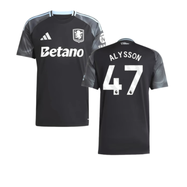 Official 2025-2026 Aston Villa Alternative Shirt Alysson 47