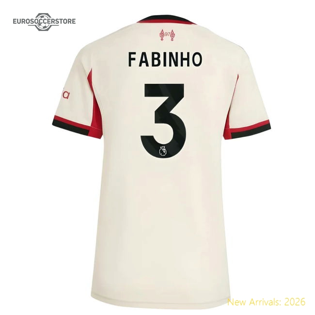 2025-2026 Liverpool Womens Stylish Fabinho Jersey Climacool