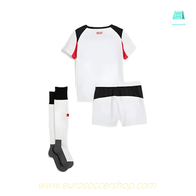 2025-2026 AC Milan Away Mini Kit (Baresi 6)