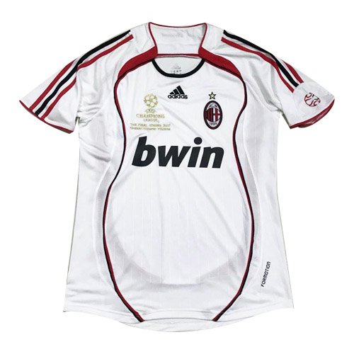 High Quality Premium Match Quality AC Milan Away 0607 Retro Shirt