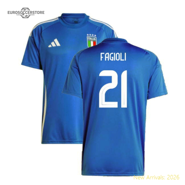 Official European Team 2024-2025 Home Short Sleeve Shirt