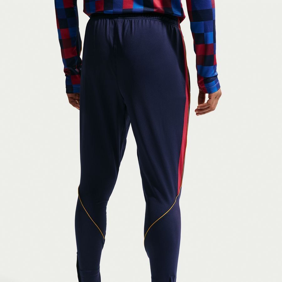 Barcelona Training Trousers Dri-FIT Strike - Blackened Blue/Noble Red/Mineral Yellow