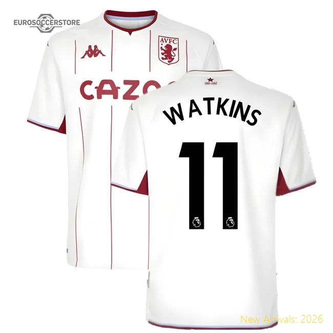 Authentic Classic 2021-2022 Aston Villa Away Shirt WATKINS 11