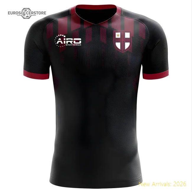 2025-2026 Milan Pre-match Concept Football Shirt - Womens