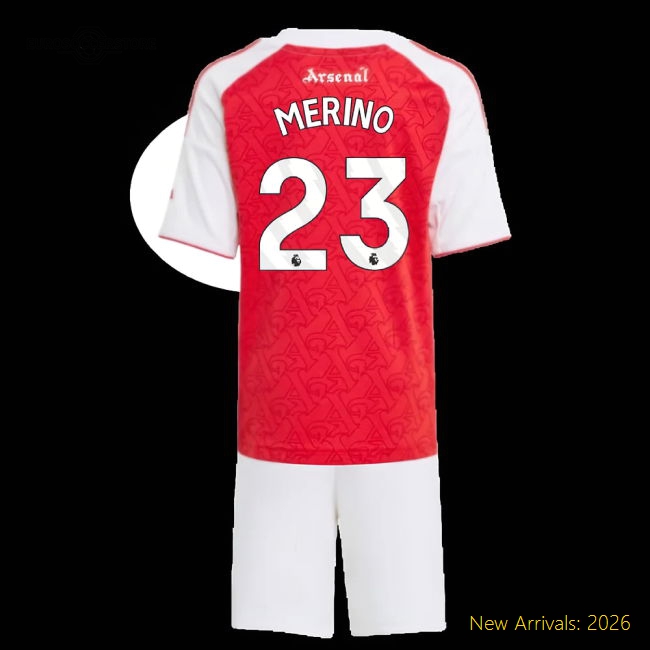 2025-2026 Arsenal Mini Safe Jersey Merino Kids-safe Technology