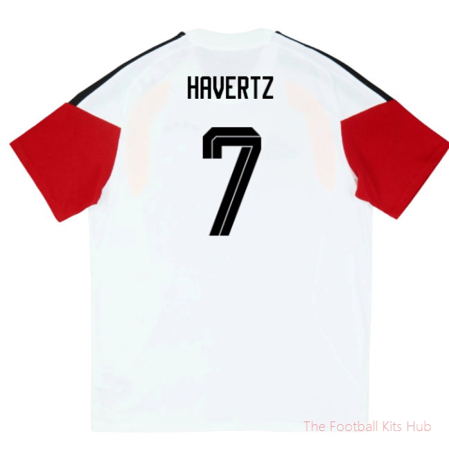 [LK] 2026/27 Germany Training Tee (White) - Kids (Havertz 7)