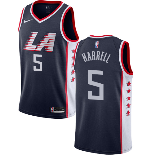 Nike Angeles Clippers #5 Clippers Jersey - Performance Fabric