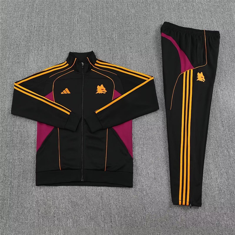 High Quality High Quality Comfort Fit AS Roma Jacket Suit 202526