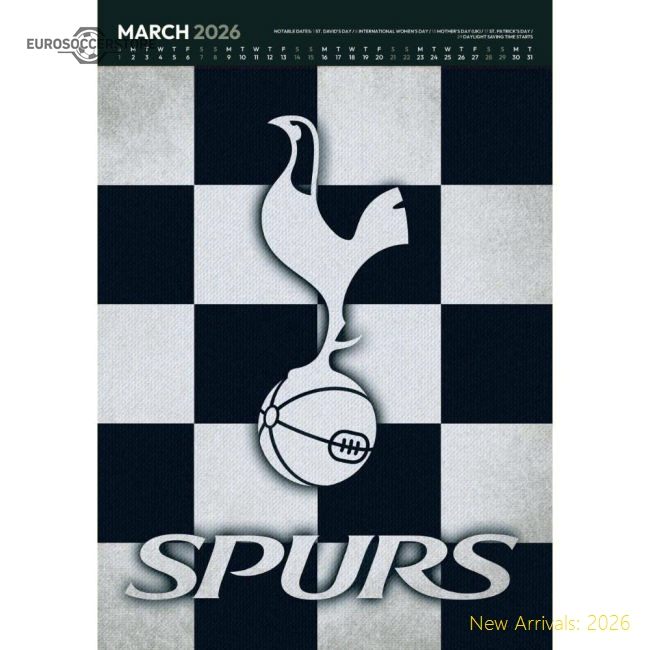 Premium-grade Spurs Hotspur Fc Deluxe Calendar 2026 - Authentic Design