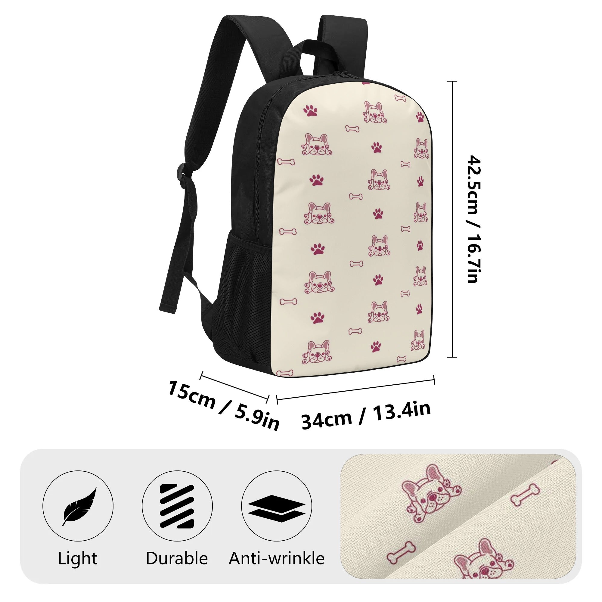 Charlie - 17 Inch Backpack