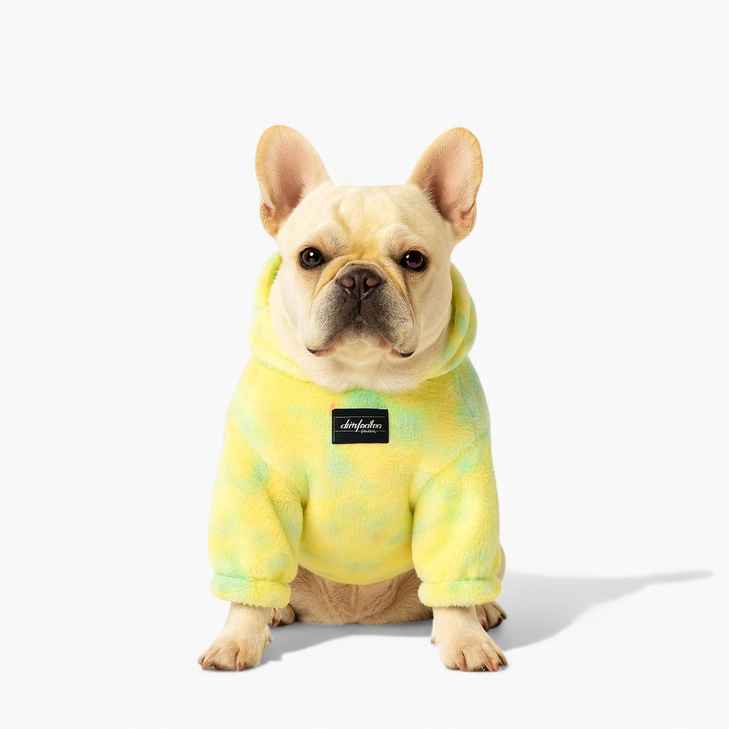 French Bulldog Barkana Frenchie Human Matching Hoodie – Tie Dye Soft
