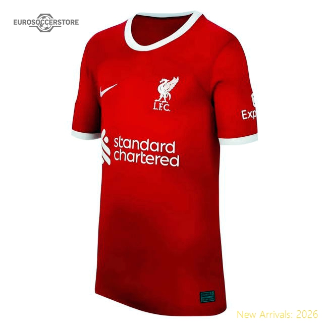 Liverpool 2024-25 Home Fan Version For Kids (Kids) Soccer Jersey