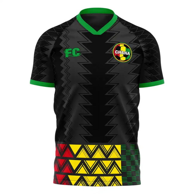 Premium-Quality Match-Ready Ghana 2022-2023 Away Concept Football Kit