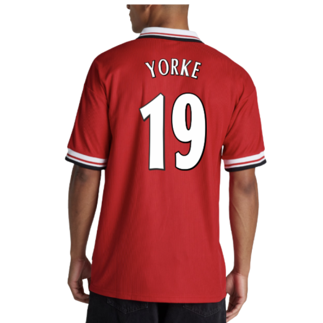 1998-2000 Man Utd Retro Home Kit (Yorke 19)