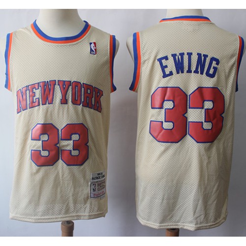 Mitchell And Ness York Knicks #33 Knicks Jersey - Moisture-Wicking