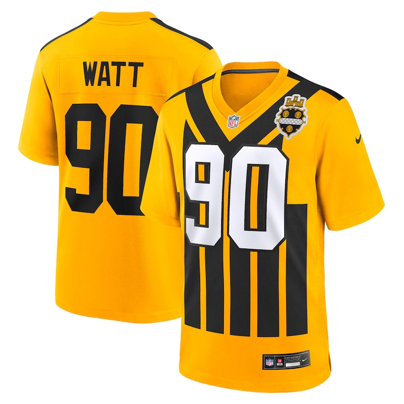 None T.J. Watt Star Player PIT Steelers Officially Licensed Jersey