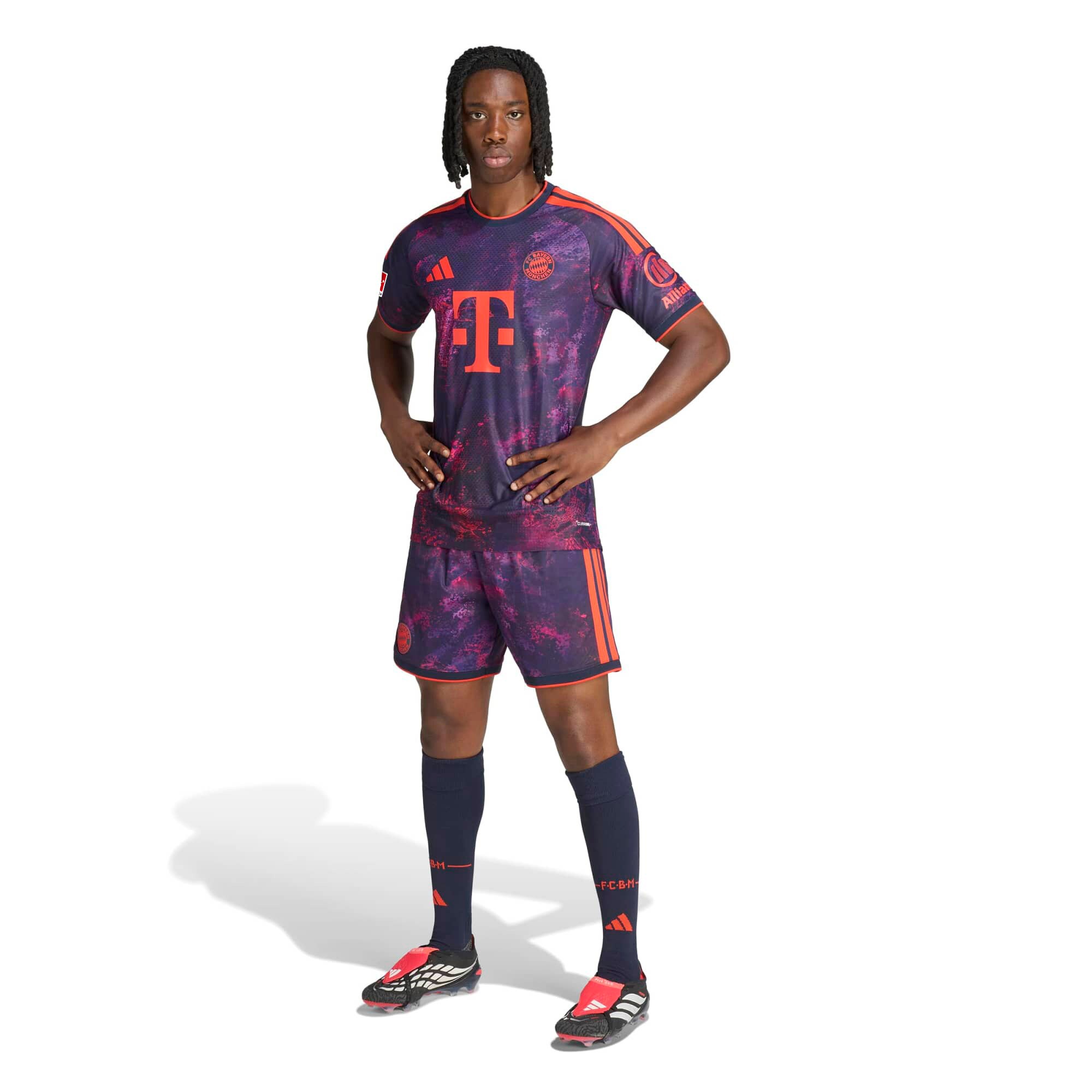 [SJH] Bayern Munich 2026/27 Third On-Field Authentic Patch Jersey - Purple