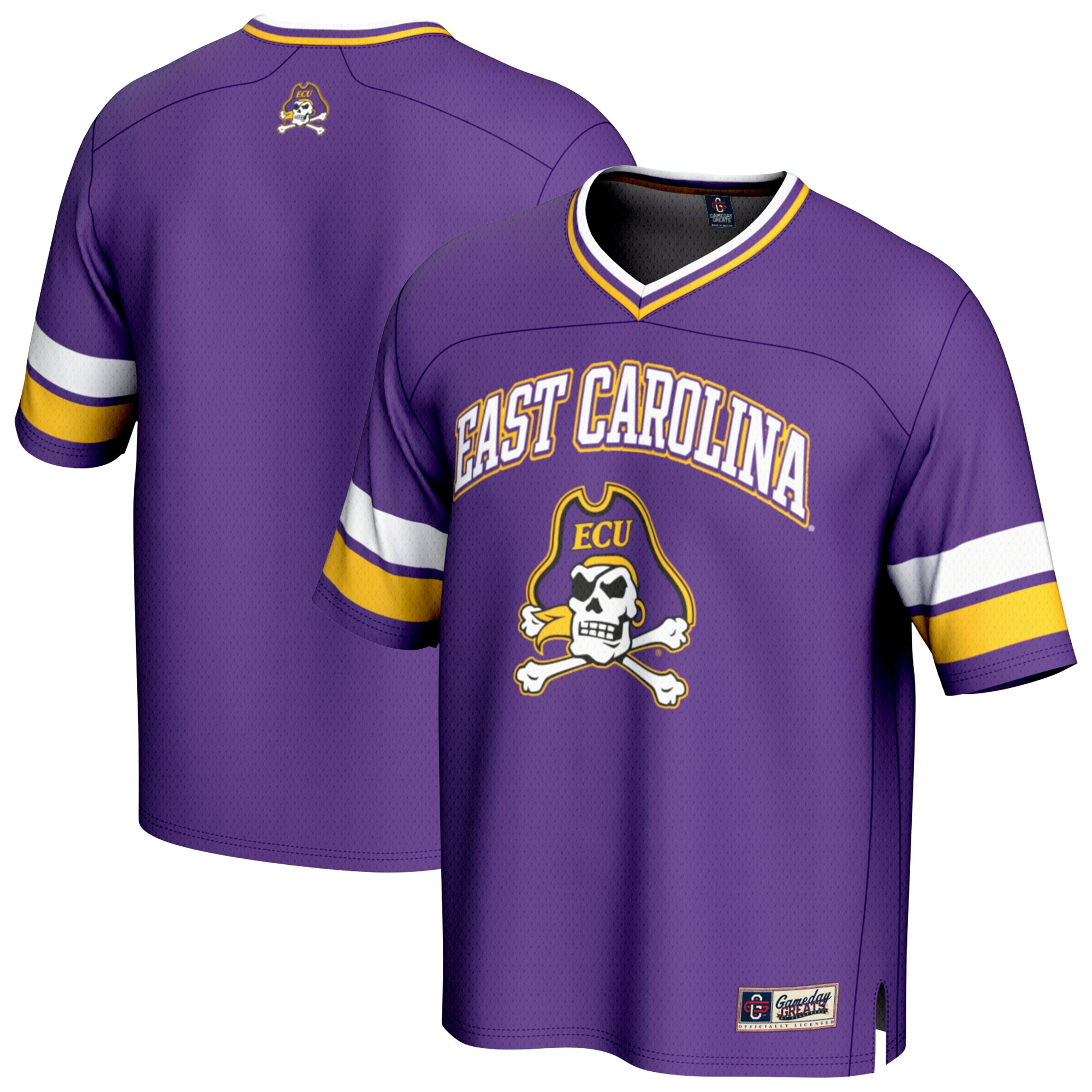 [DDG] ECU Pirates GameDay Greats Unisex Spirit Football Jersey - Purple