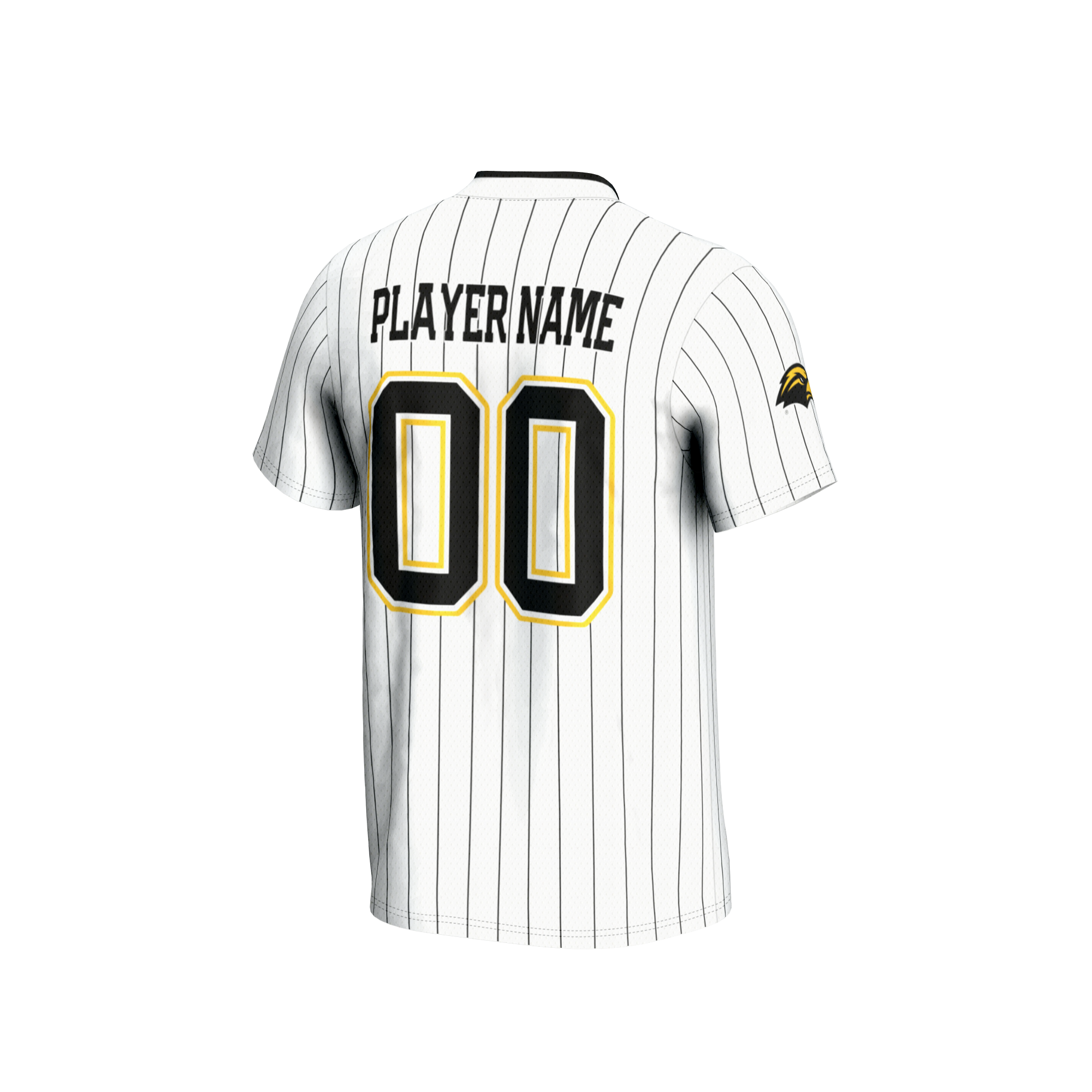 [NJP] Southern Miss Golden Eagles GameDay Greats Youth NIL Pick-A-Player Lightweight Softball Jersey - White
