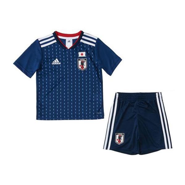 Moisture Wicking Kids Japan Home 2018 World Cup Soccer KitShirtShorts