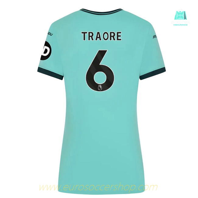 2025-2026 Wolves Away Shirt (Womens) (Traore 6)