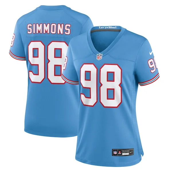 None  NFL Jersey - Blue | Elite Football Apparel | NFL Football