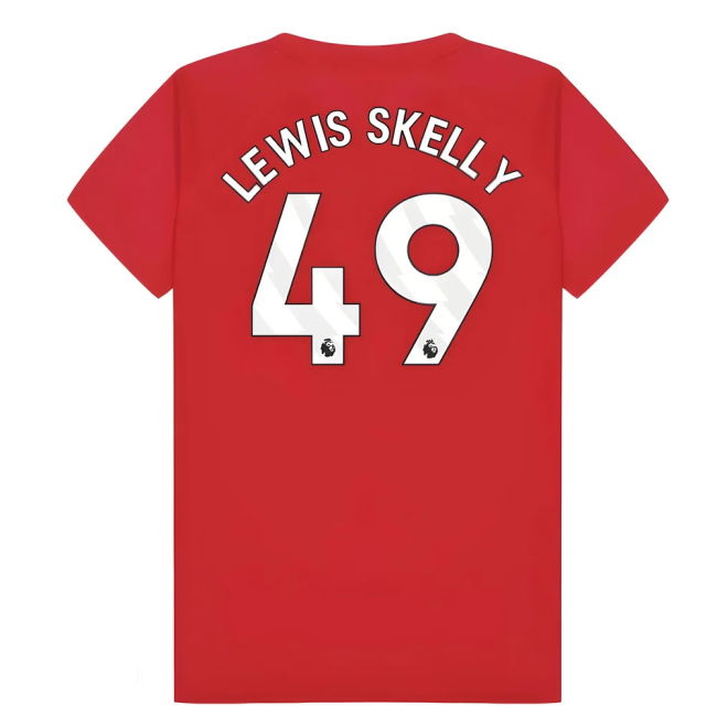 Arsenal Poly T-Shirt (Red) - Kids (Lewis Skelly 49)
