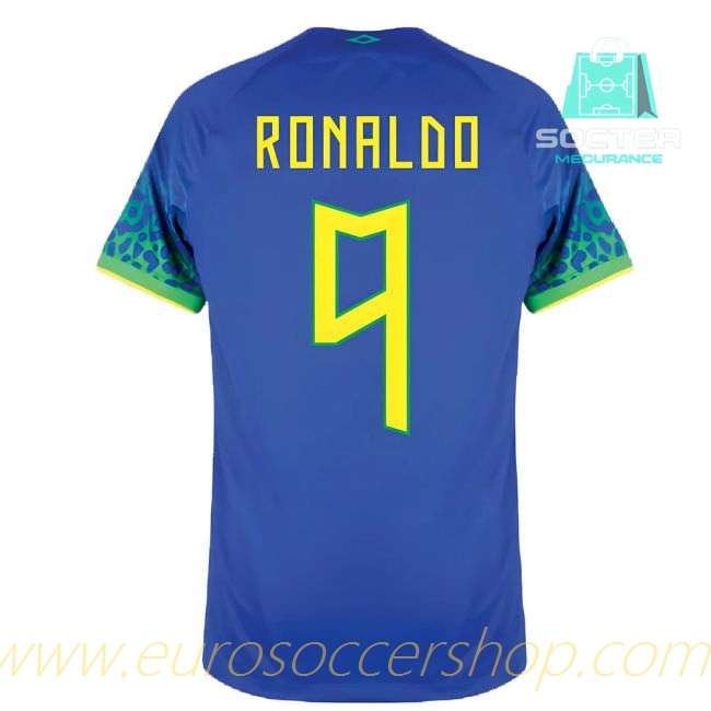 2022-2023 Brazil NT Away Football Shirt (RONALDO 9)