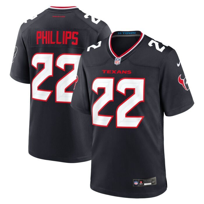 None Men's Houston Texans Timeless Game Jersey Football Apparel