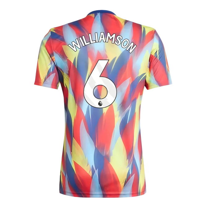 Arsenal Main Team Top Tier Home Elite Kit (Williamson 6) (1)