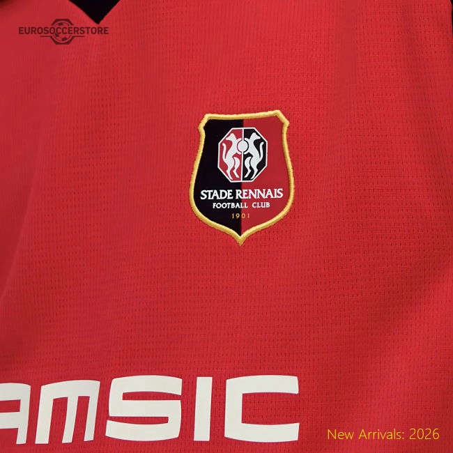 2025-2026 Stade Rennais Home Shirt (Kids)