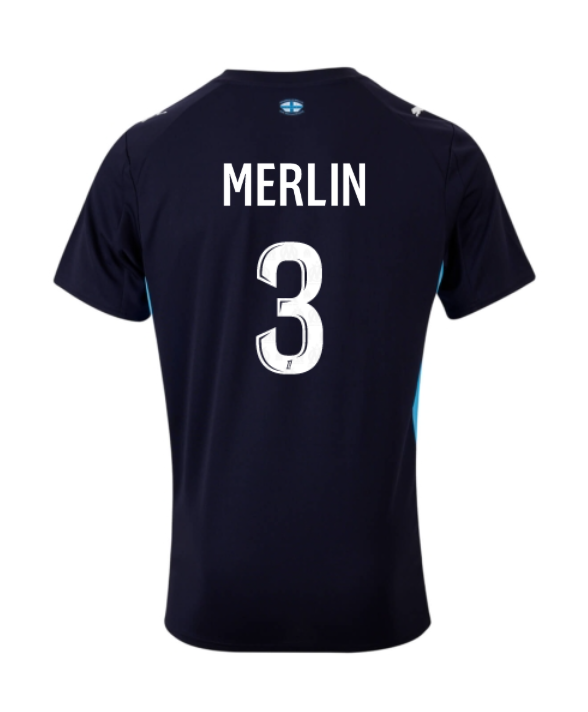 Marseille Away MERLIN 3 Football Jersey 25-26 Season