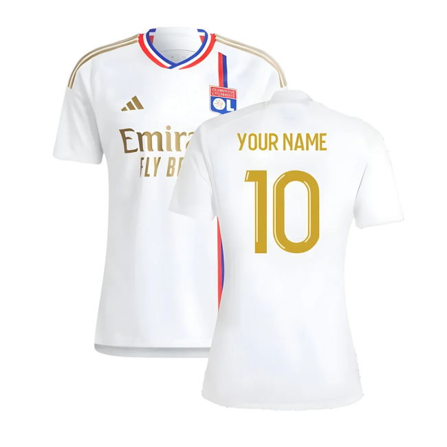 Premium 2023-2024 Lyon Home With Retro Design - Machine Washable