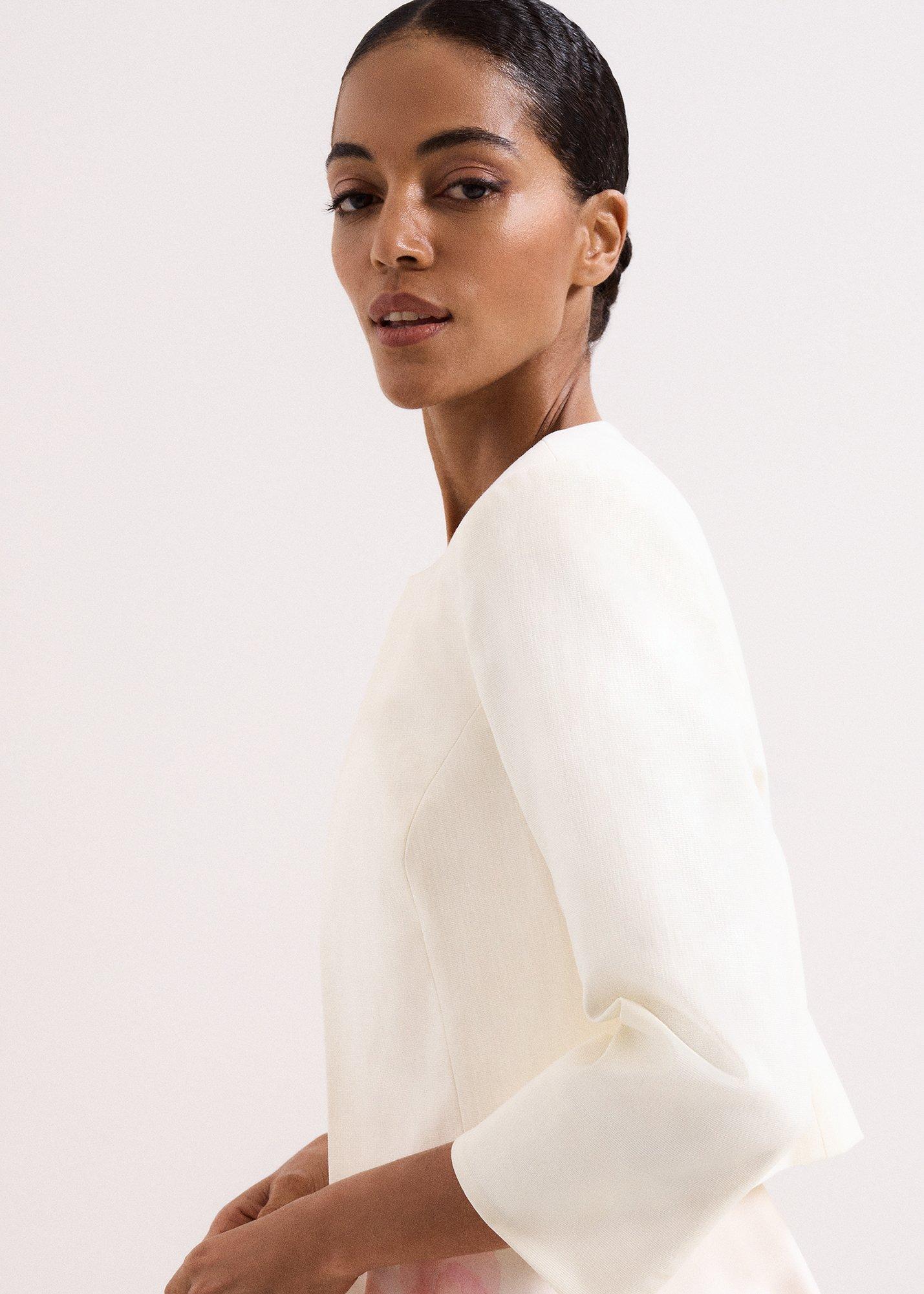 Petite Elizabeth Cream Jacket