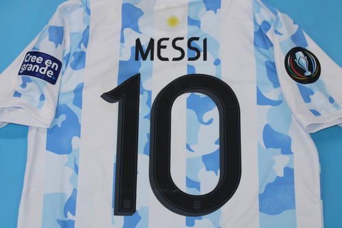 Authentic 2022 Argentina Camiseta With Collector's Item Design -