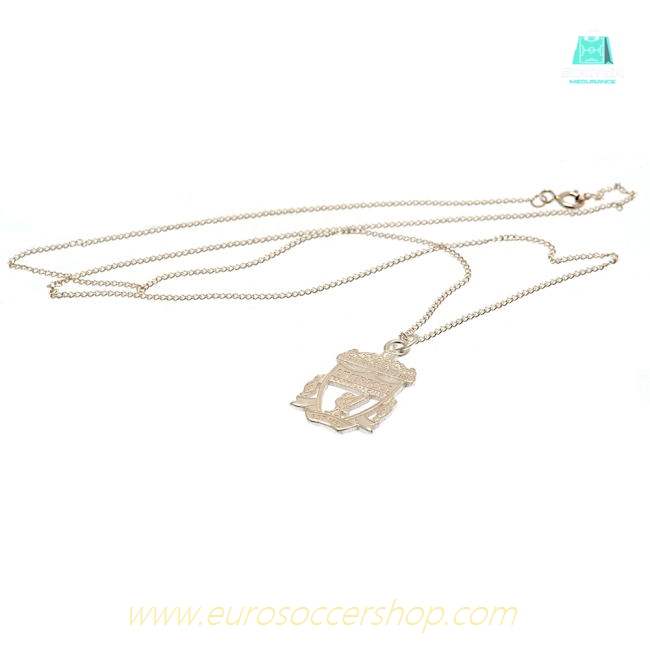 Liverpool FC Sterling Silver Pendant & Chain CR Large