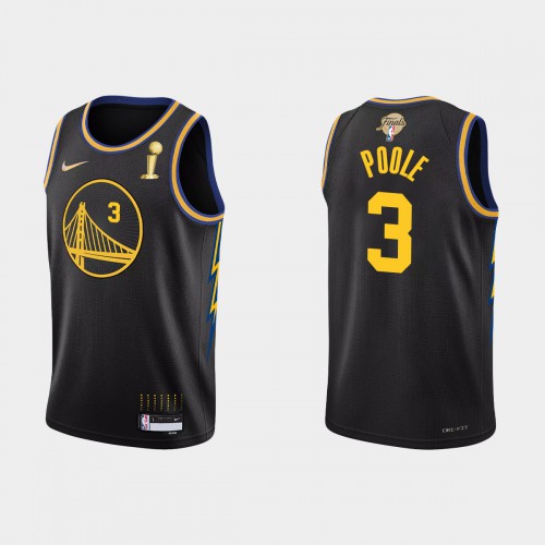 Nike Warriors Black State Warriors #3 Jersey - Economical Quality