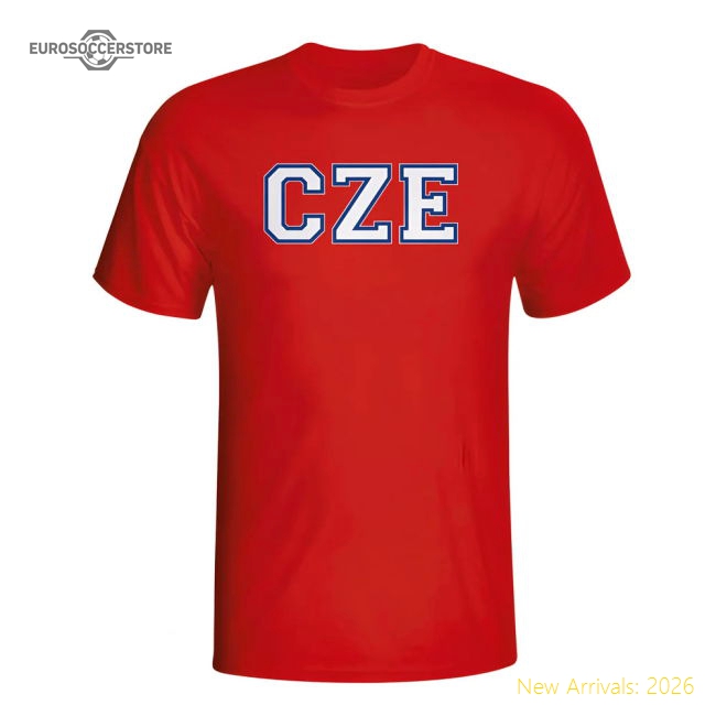 Premium Czech Republic 2024-2025 Regular T-shirt - Moisture-management
