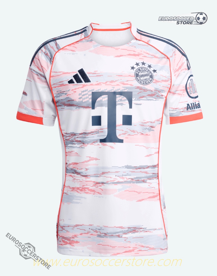 Away Jersey of Laimer (No. 27) for Bayern Munich in the 25-26 Season