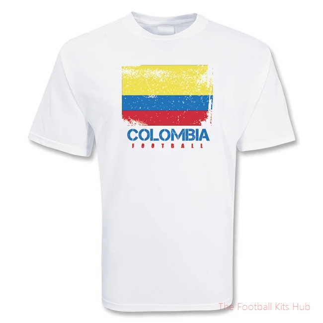 Men Colombia Football T-shirt