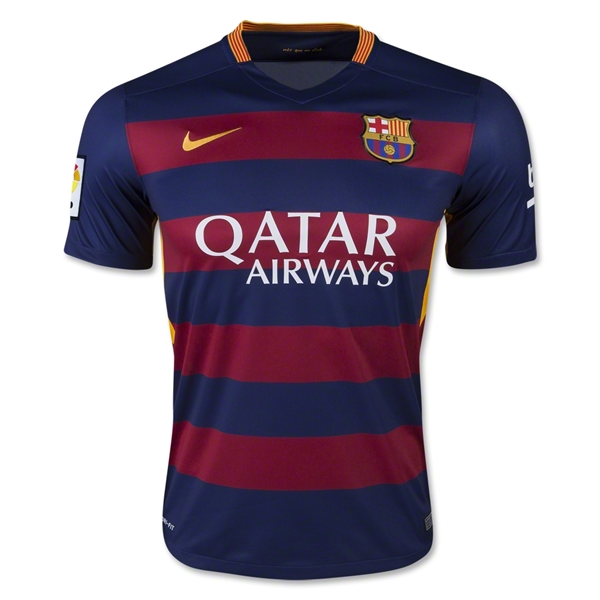 Moisture Wicking Barca Barcelona 201516 Home MESSI 10 Soccer Jersey