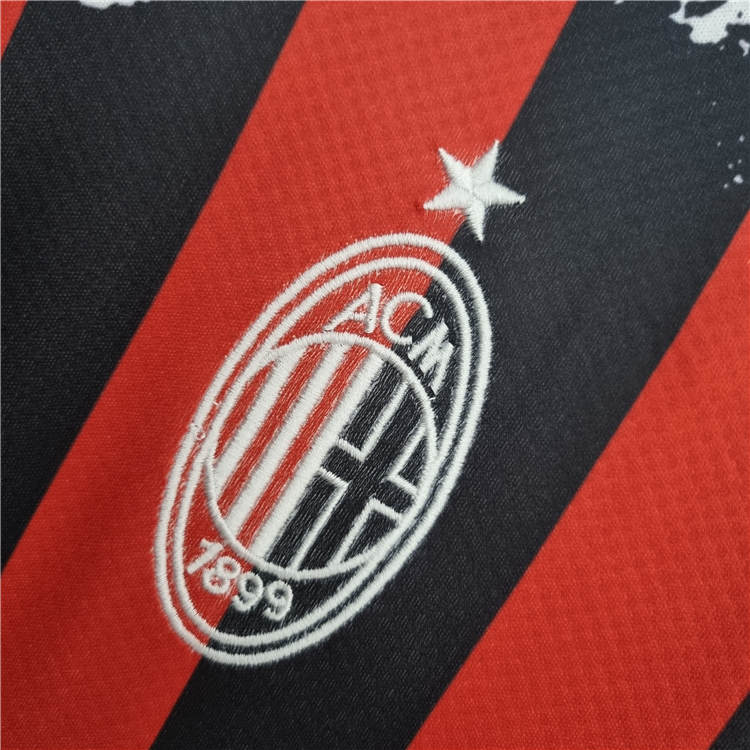 2122 AC Milan PUMA X NEMEN Soccer Jersey Football Shirt - Official