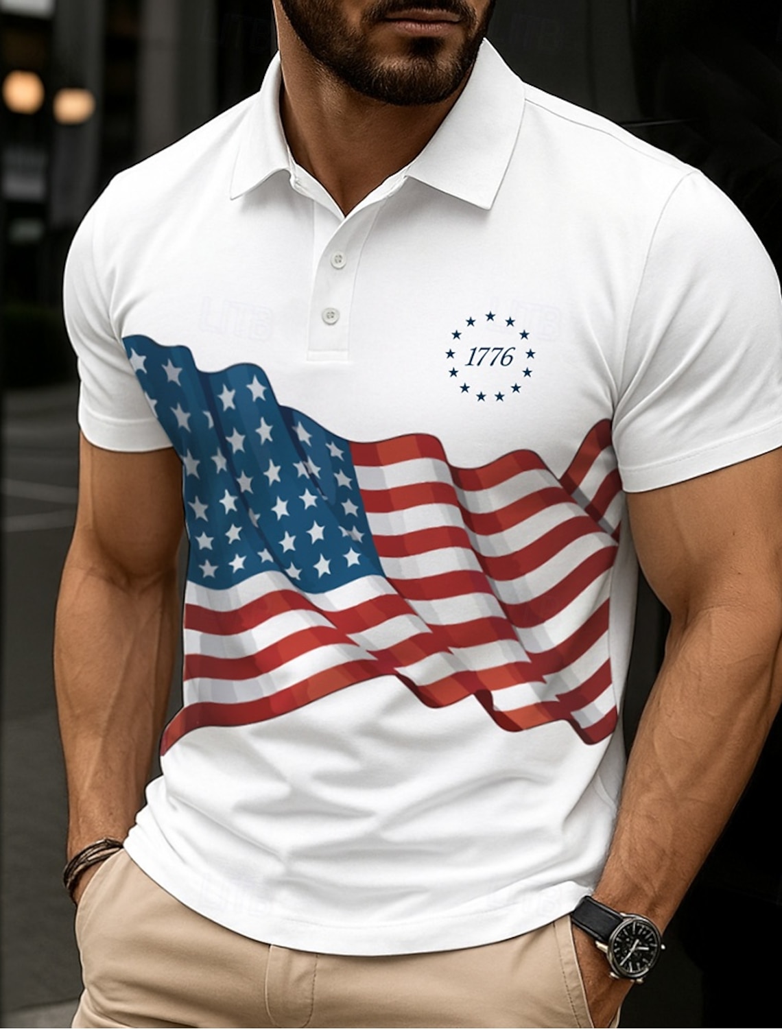 Independence Day Men's 4th of July U.S. 250th Anniversary US Flag Patriotic Lined Shorts 2 in 1 Board Shorts Swim Trunks Mid Waist Holiday Side Pockets With Compression Liner Elastic Drawstring Waist