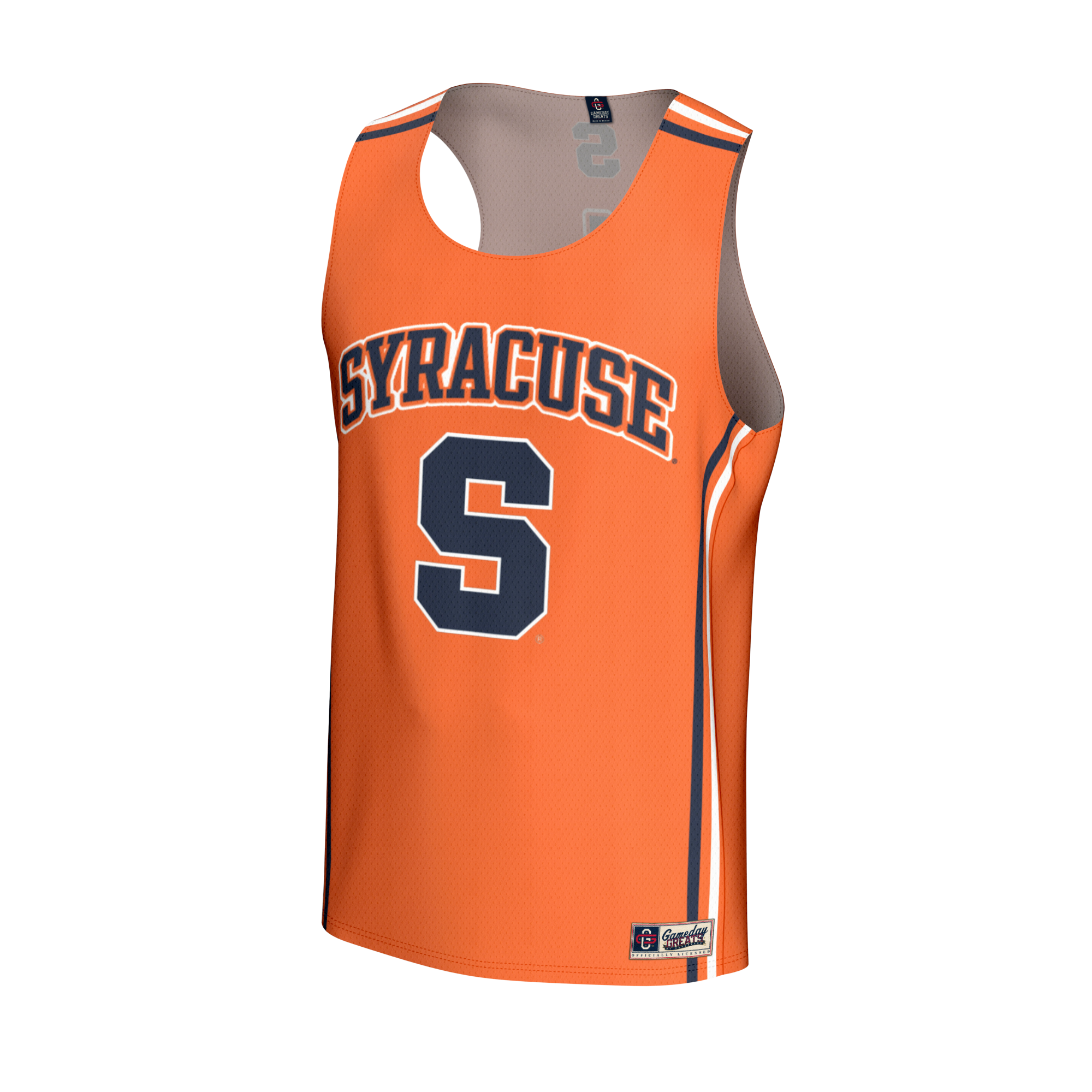 [DDG] Syracuse Orange GameDay Greats Youth Lightweight Collegiate Women's Field Hockey Fashion Jersey - Orange
